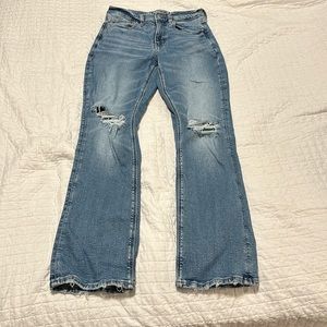 American Eagle Size 6R stretch 90s bootcut Jean